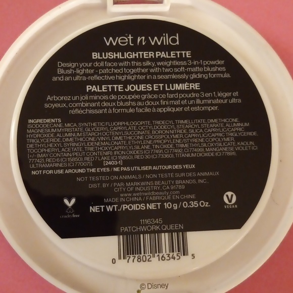 ❤️The Nightmare Before Christmas x Wet n Wild Salley "Blushlighter Palette! - Picture 3 of 3